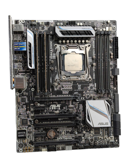 ASUS X99-A Intel Xeon E5-2680 v3 12 Core @ 3.30GHz Max 32GB DDR4 ECC R RAM -