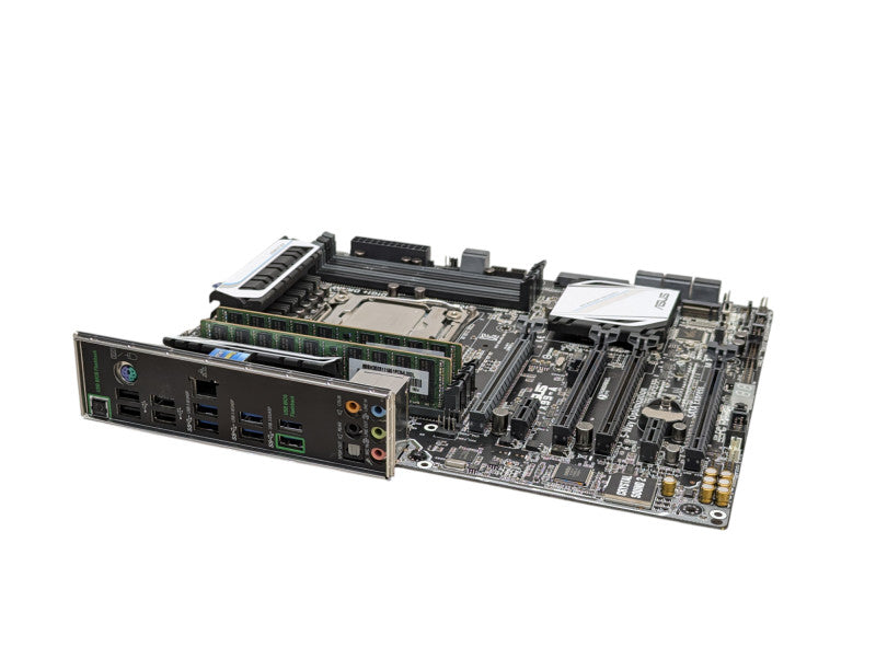 ASUS X99-A Intel Xeon E5-2680 v3 12 Core @ 3.30GHz Max 32GB DDR4 ECC R RAM -