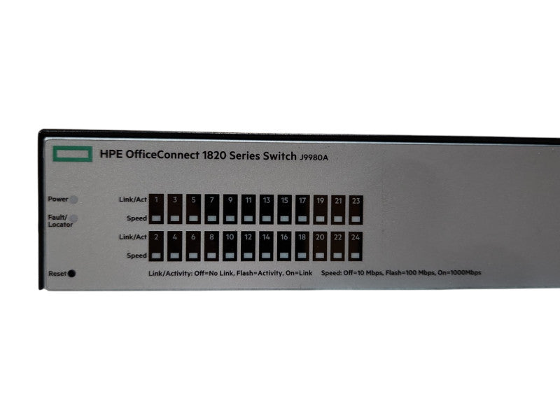 HPE OfficeConnect 1820-24G 24-port Gigabit Ethernet Switch J9980A