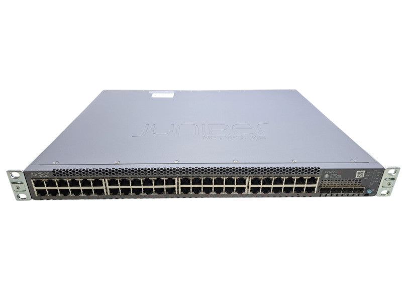 Juniper EX3400-48P | 48x 1G PoE+, 4x 10G SFP+, 2x 40G QSFP+ Network Switch