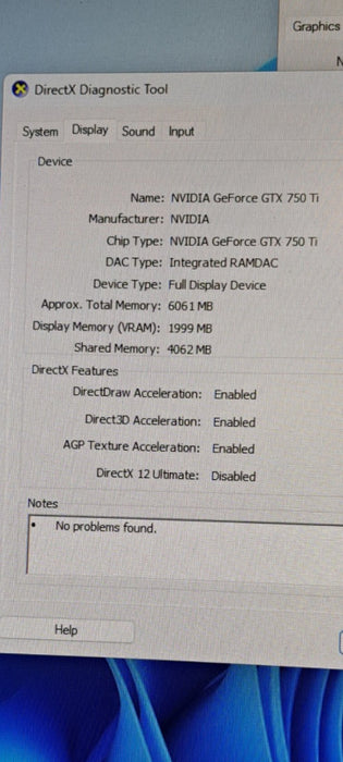 Gigabyte GeForce GTX 750  2GB GPU