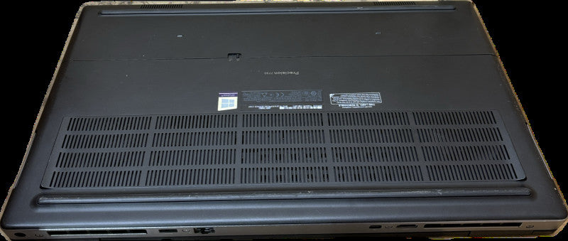 Dell Precision 7730 i7-8750H QUADRO P3200 No Battery For Parts/Repair READ! Q Lap200