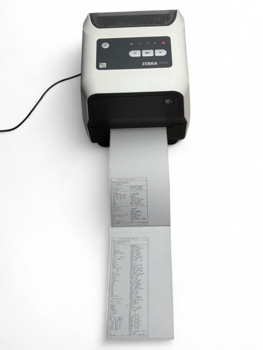 ZEBRA DS420 Thermal Label Printer ZD42H42-T01E00EZ Q-
