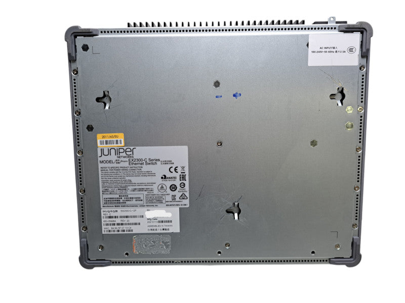 Juniper EX2300-C-12P Rev C | 12-Port Gigabit PoE+ 2x SFP 1/10G Silent Switch
