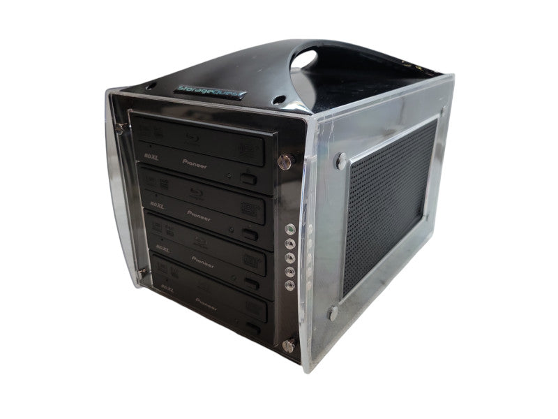 BDXL Drive Array (4x Pioneer BDR-209M) Blu-Ray UHD | USB3 %