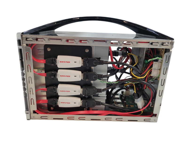 BDXL Drive Array (4x Pioneer BDR-209M) Blu-Ray UHD | USB3 %