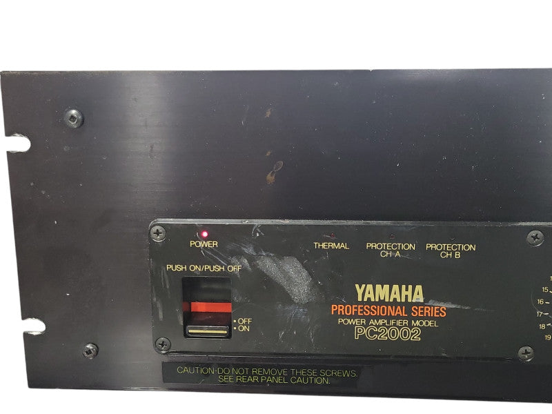 YAMAHA PC-2002 Natural Sound Power Professional Series Amplifier, READ _