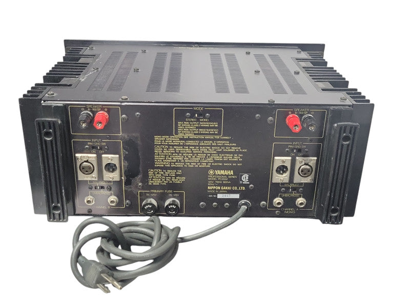 YAMAHA PC-2002 Natural Sound Power Professional Series Amplifier, READ _