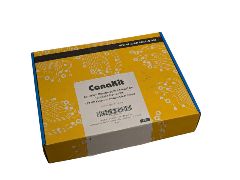 CanaKit Raspberry Pi 3 Model B+ Ultimate Starter Kit - 32 GB EVO & Premium Ca -