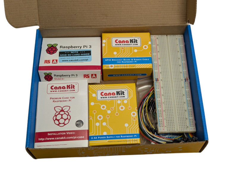CanaKit Raspberry Pi 3 Model B+ Ultimate Starter Kit - 32 GB EVO & Premium Ca -