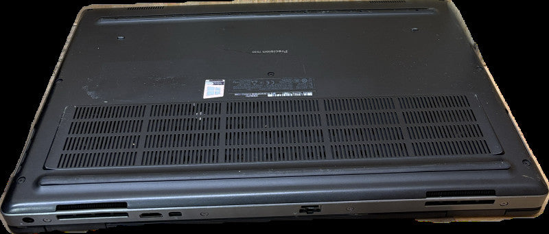 Dell Precision 7530 i7-8850H QUADRO P1000 No Battery For Parts/Repair READ! Q Lap200