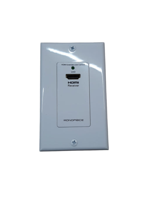 Monoprice HDMI Wall Plate w/ Extender HDMI OVER CAT5E/CAT6 | READ