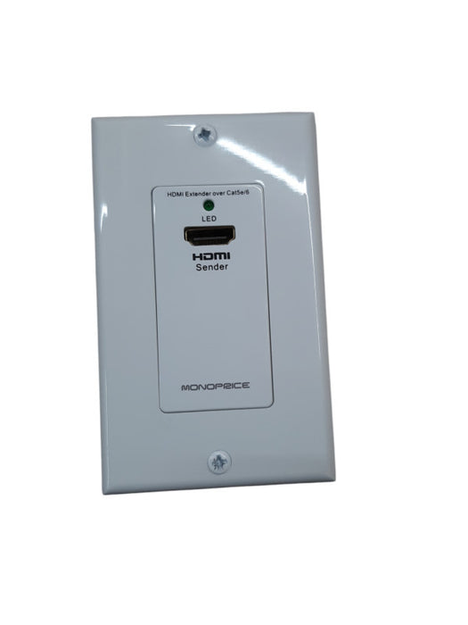Monoprice HDMI Wall Plate w/ Extender HDMI OVER CAT5E/CAT6 | READ