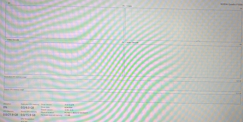 Dell Precision 7720 i7-6820HQ@2.7GHz QUADRO P3000 6GB GPU 32GB RAM 512GB SSD  Lap200