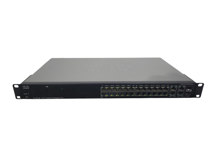 Cisco SG300-28P 28-Port Gigabit PoE Managed Switch SRW2024P-K9 !