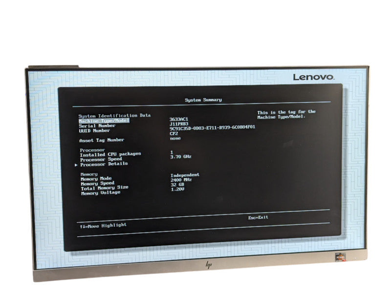 Lenovo System x 3250 M6 Intel Xeon E3-1245 v6 @ 3.70 Ghz 32GB RAM  -