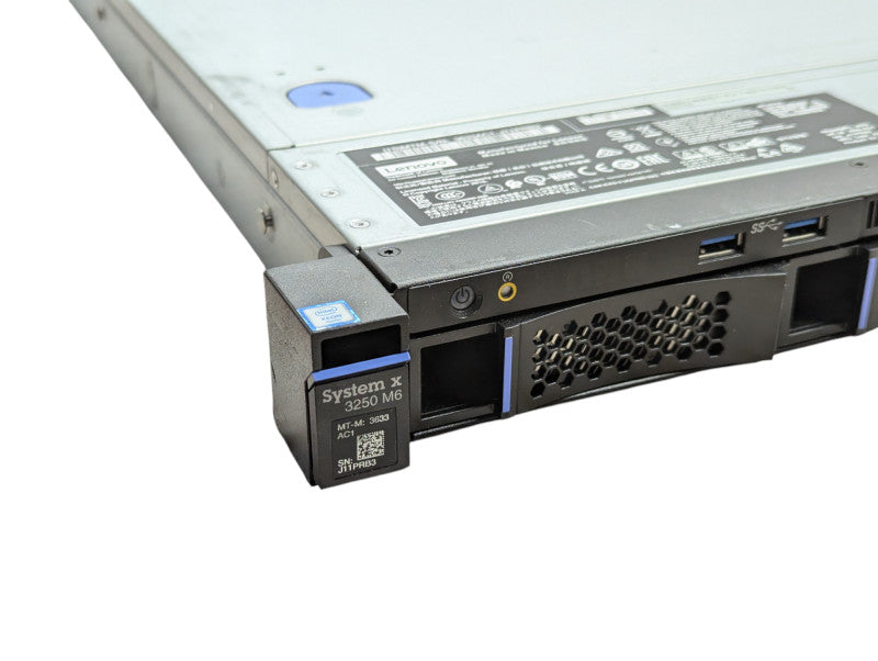 Lenovo System x 3250 M6 Intel Xeon E3-1245 v6 @ 3.70 Ghz 32GB RAM  -