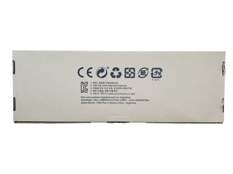 Dell USB Keyboard KB216 Slim Wired Black | KB216-BK-CAN-MU | New Open Box Q