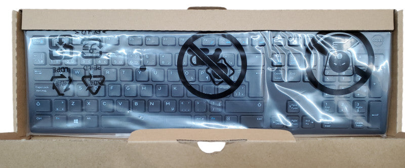 Dell USB Keyboard KB216 Slim Wired Black | KB216-BK-CAN-MU | New Open Box Q