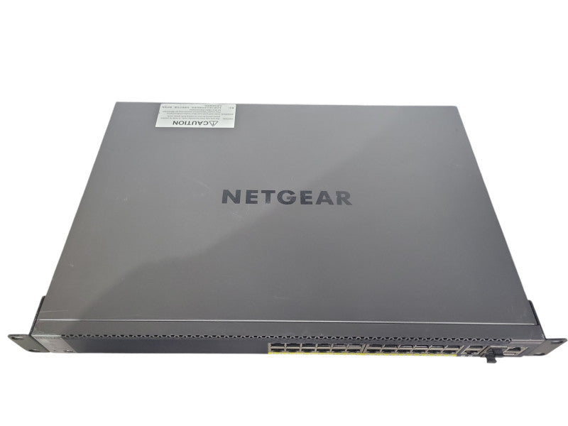 Netgear M4300-28G-PoE+ GSM4328PB 24 Port Gigabit PoE L3 Switch with 10Gb Upli !