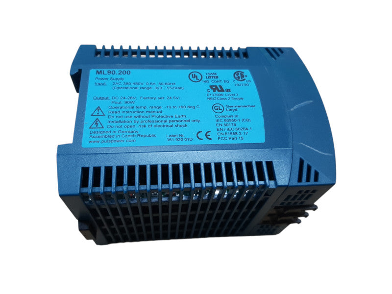 PULS ML90.200 Power Supply 90W 24-28V,  AC 380-480V | Read Desc