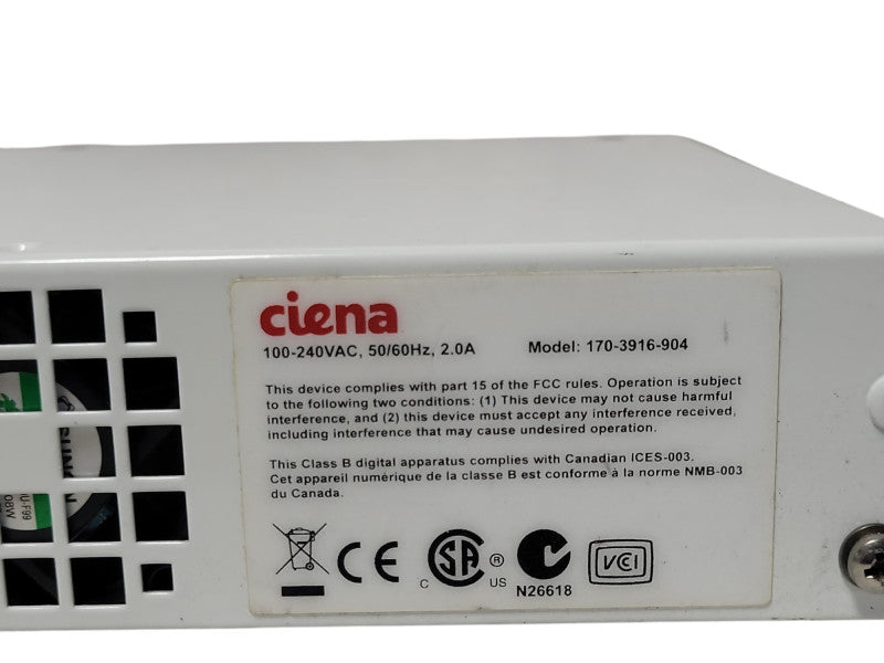 Ciena 3916 170-3916-904 Service Delivery Switch, READ _