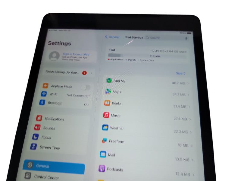 Apple iPad 9th Gen - 64GB - Space Gray [A2602 | Read] (