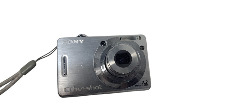 Sony Cyber-Shot DSC-W55 7.2MP Digital Camera - Silver