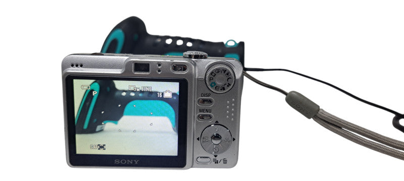 Sony Cyber-Shot DSC-W55 7.2MP Digital Camera - Silver
