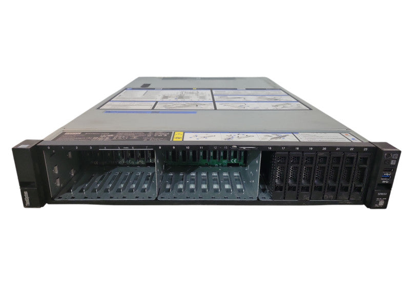 Lenovo SR650 Intel Xeon, 2x Xeon Gold 5120, 64GB DDR4, 930-24i, 2x PSU 2.5 !