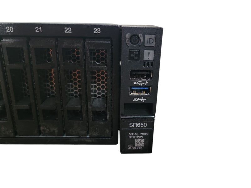 Lenovo SR650 Intel Xeon, 2x Xeon Gold 5120, 64GB DDR4, 930-24i, 2x PSU 2.5 !