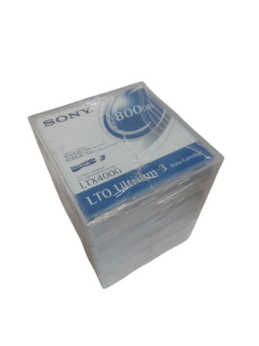Bundle of 5 Sony 800Gb LTO Ultrium 3 Data Cartridge  Model: LTX400G Q=