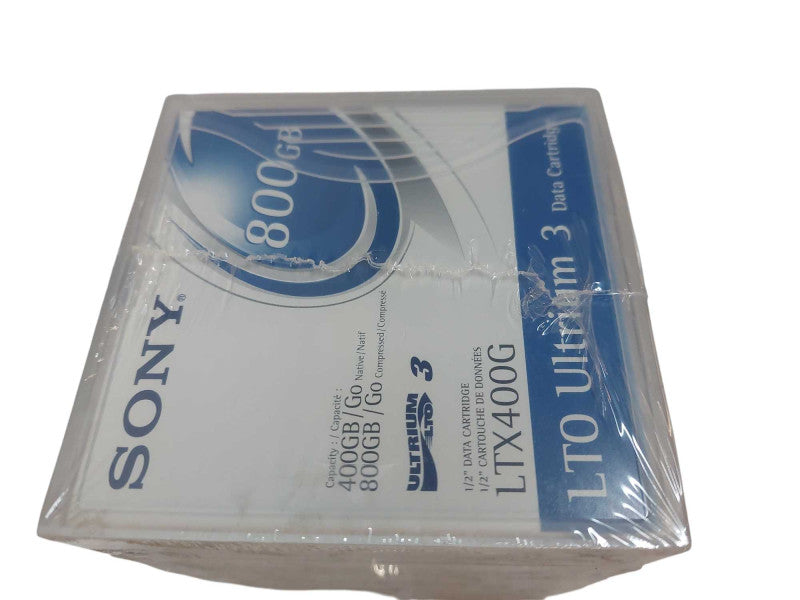 Bundle of 5 Sony 800Gb LTO Ultrium 3 Data Cartridge  Model: LTX400G Q=