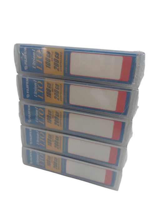 bundle of 5 New FujiFilm LTO Ultrium 1 100Gb Data Cartridges  =
