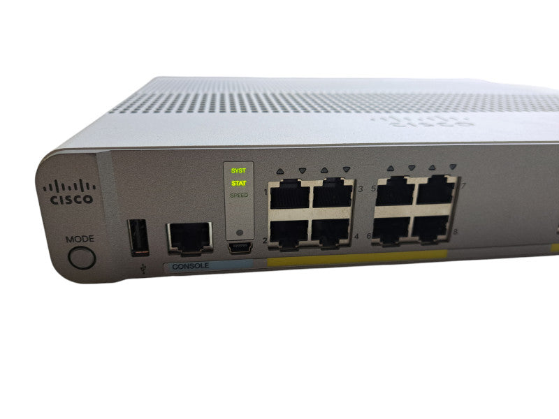 Cisco WS-C2960CX-8TC-L V03 | 8-Port Gigabit Managed Silent Switch | 2x SFP