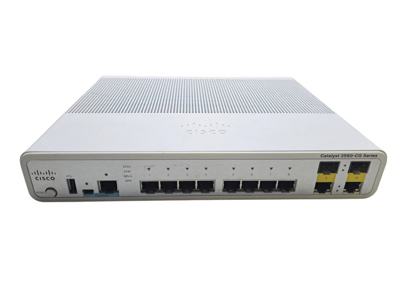 Cisco WS-C3560CG-8TC-S V02 | 8-Port Gigabit Managed Silent Switch | 2x SFP