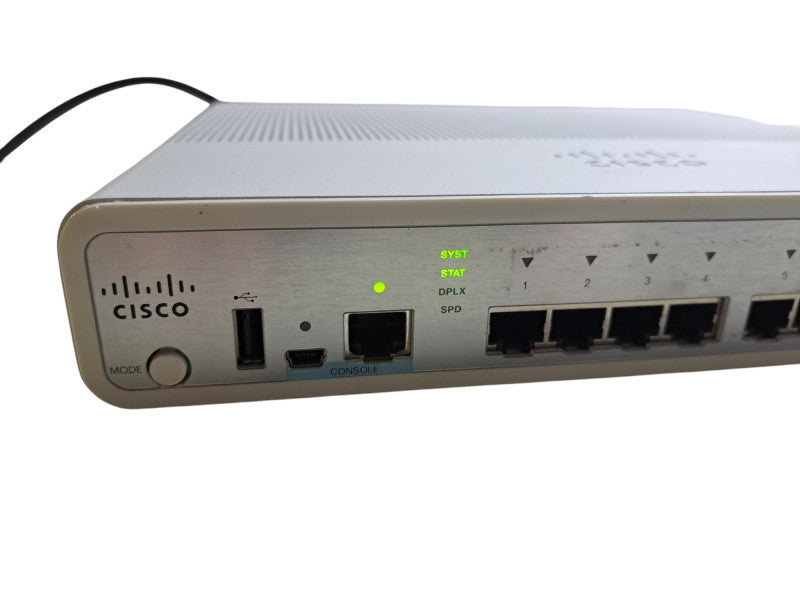 Cisco WS-C3560CG-8TC-S V02 | 8-Port Gigabit Managed Silent Switch | 2x SFP