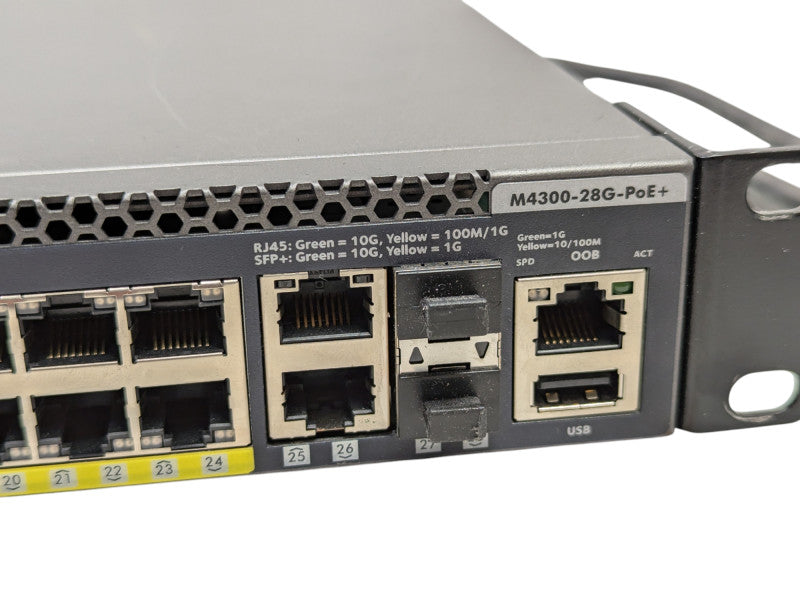 NETGEAR ProSafe M4300-28G-PoE+ Managed Switch GSM4328PS  -