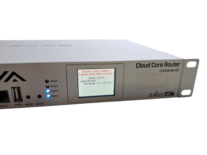 Mikrotik CCR1036-8G-2S+ | 36 Core, 2x SFP+ 10G Fiber, 8x 1G Cloud Core Router