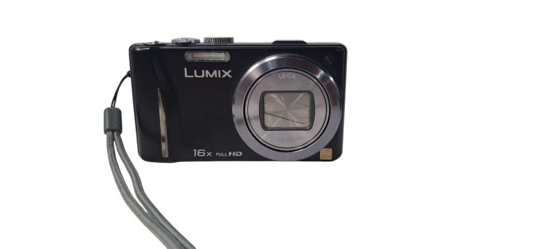 Panasonic Lumix DMC-ZS10 Black Compact Digital Camera| No Battery