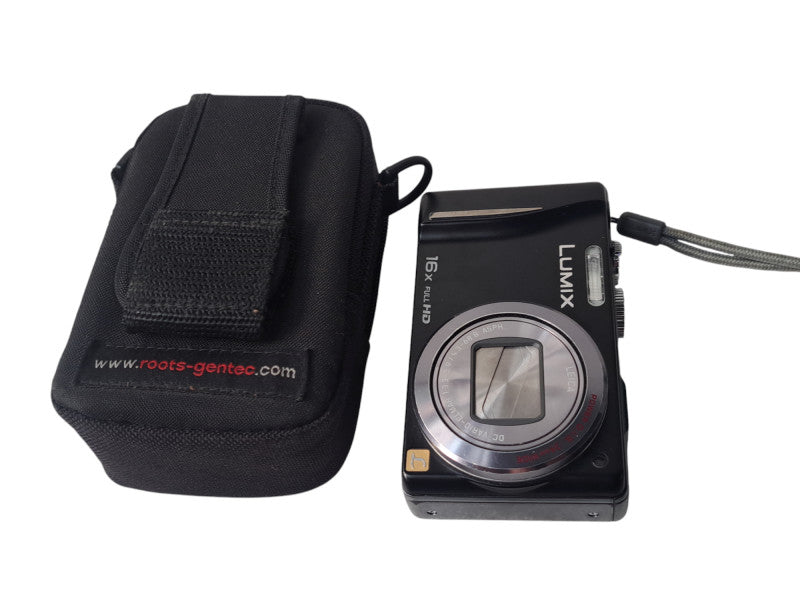 Panasonic Lumix DMC-ZS10 Black Compact Digital Camera| No Battery