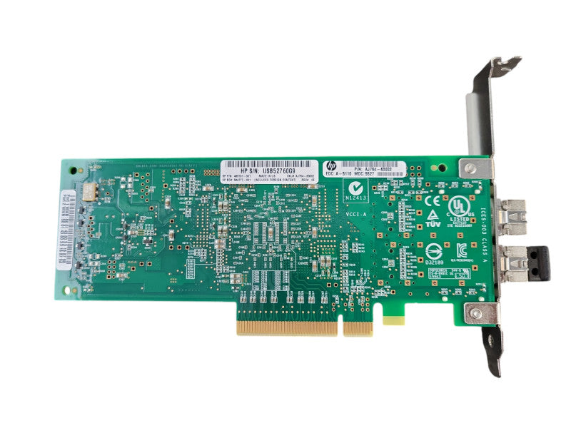 HP 82Q 2-Port FC HBA QLE2562-HP AJ764-63002 584777-001 HIGH PROFILE !