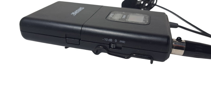 Shure SLX1 Wireless Bodypack Transmitter J3 572-596 W/ Microphone