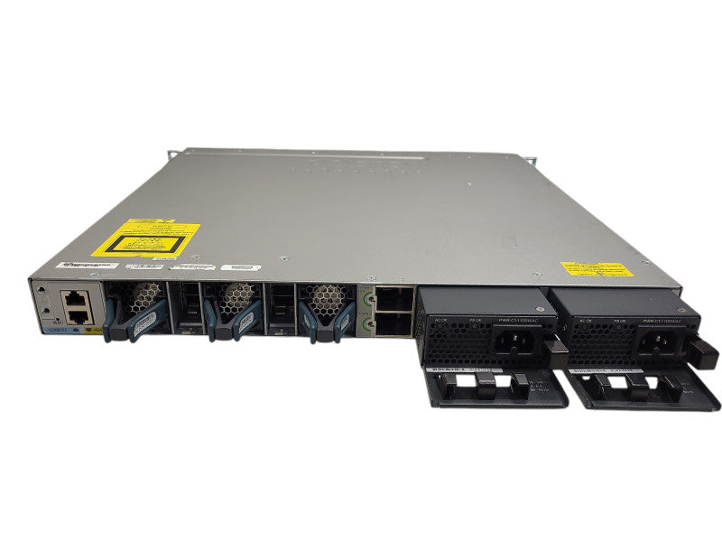 Cisco WS-C3850-48F-E 48-Port PoE Ethernet Network Switch C3850-NM-2-10G $