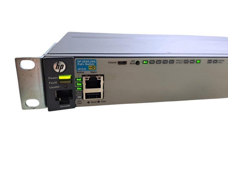HP 2920-24G PoE+ J9727A | 24-Port Gigabit PoE+, 4x SFP Network Switch