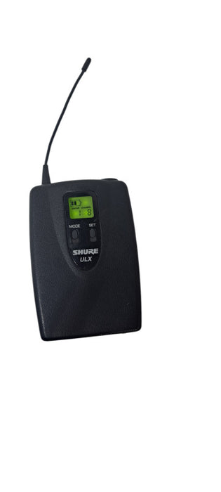 Shure ULX1-J1 Bodypack Transmitter w/ Belt Clip - Frequency: 554-590 MHz