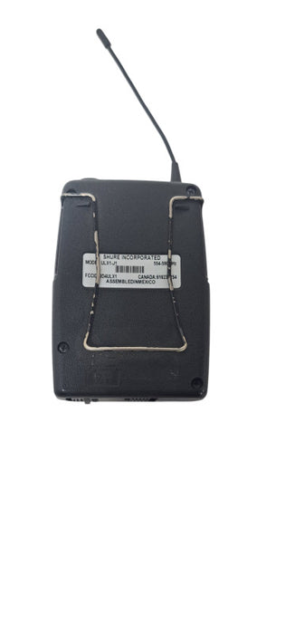 Shure ULX1-J1 Bodypack Transmitter w/ Belt Clip - Frequency: 554-590 MHz