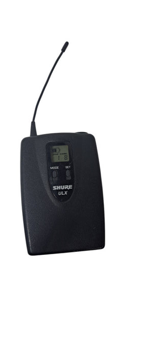 Shure ULX1-J1 Bodypack Transmitter w/ Belt Clip - Frequency: 554-590 MHz
