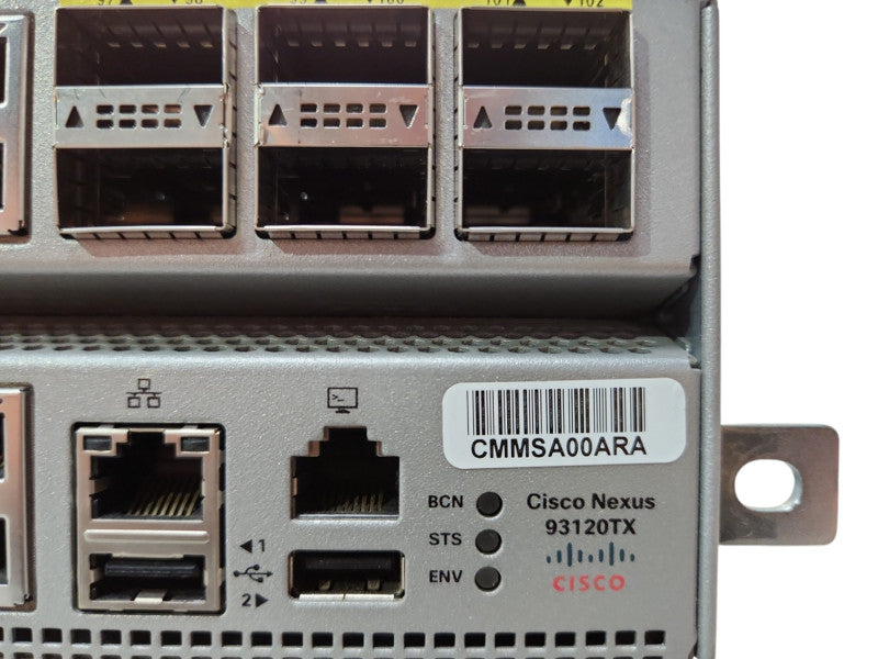 Cisco Nexus 93120TX 96-Port 10GbE RJ45 6x40GbE QSFP Switch, READ