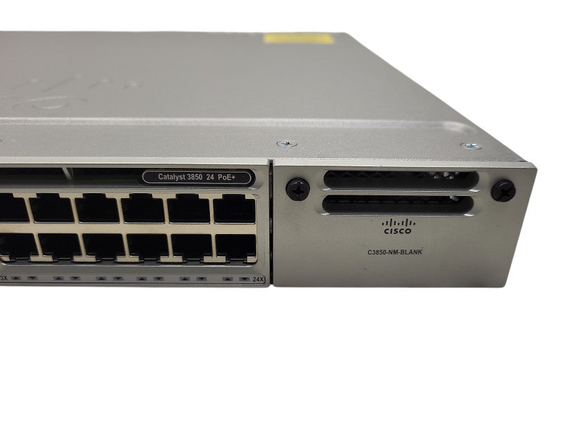 Cisco WS-C3850-24P-S 24 Port Gigabit PoE+ Switch $
